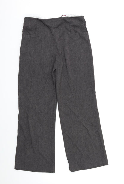 Womens UK Size 10 M&S Regular Fit  Brown Trousers