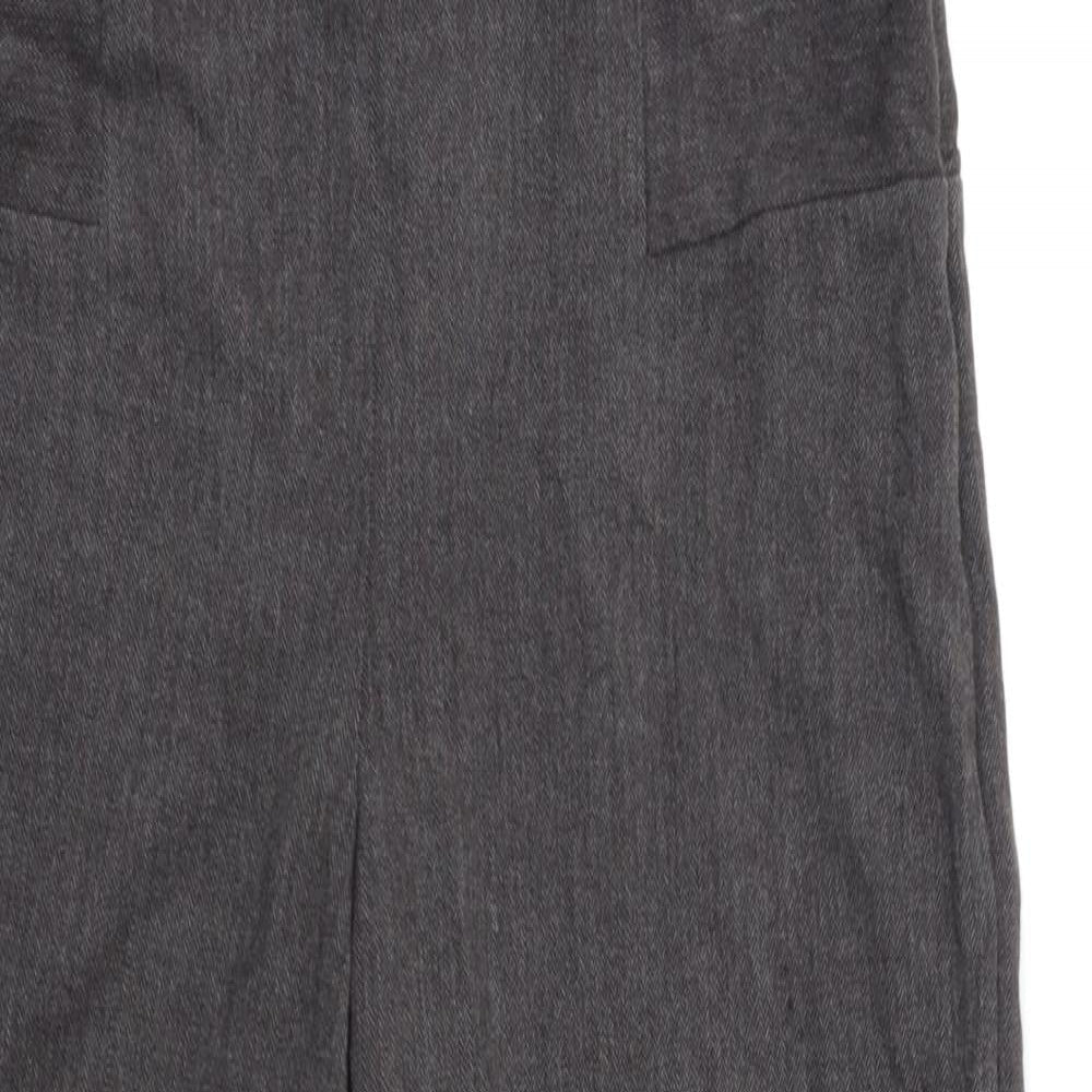 Womens UK Size 10 M&S Regular Fit  Brown Trousers