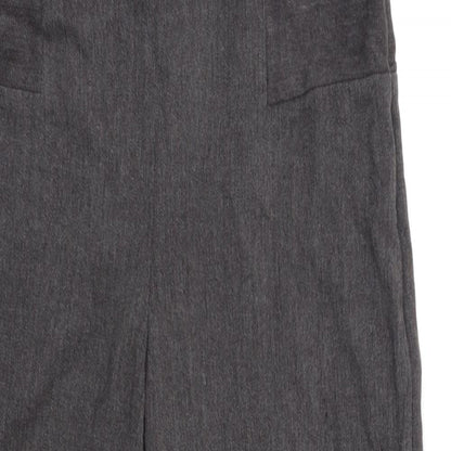 Womens UK Size 10 M&S Regular Fit  Brown Trousers