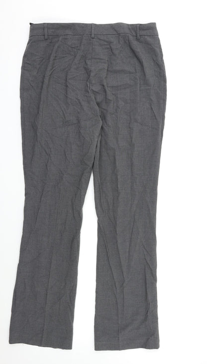M&S Mens Grey   Dress Pants Trousers Size 34 L30 in