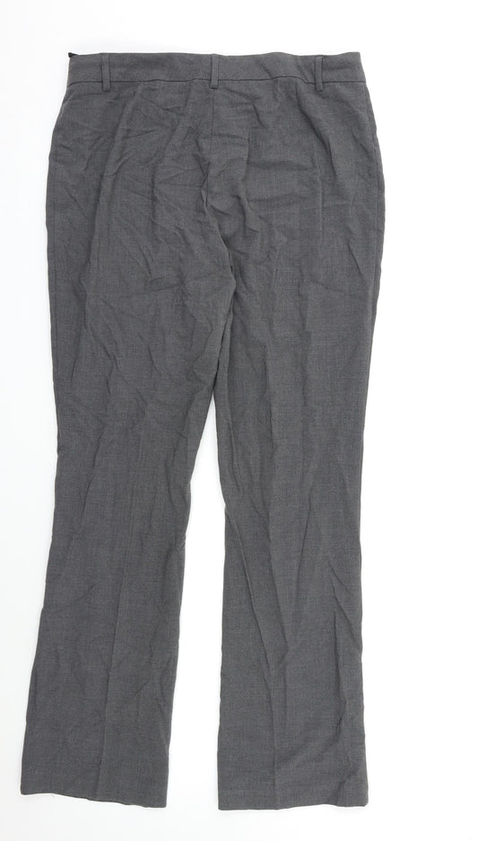 M&S Mens Grey   Dress Pants Trousers Size 34 L30 in