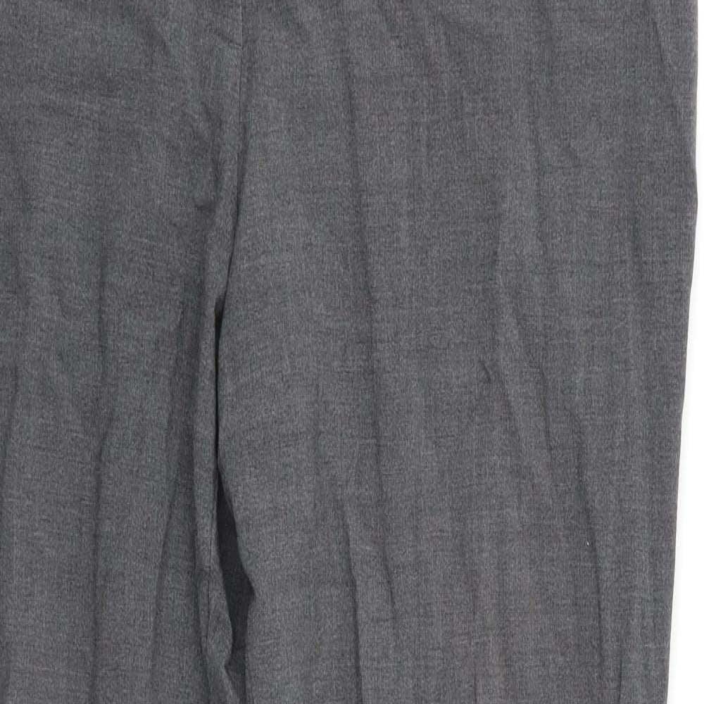 M&S Mens Grey   Dress Pants Trousers Size 34 L30 in