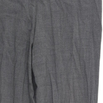 M&S Mens Grey   Dress Pants Trousers Size 34 L30 in