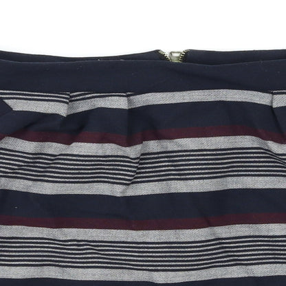 Promod Womens Multicoloured Striped  Peasant Skirt Size S