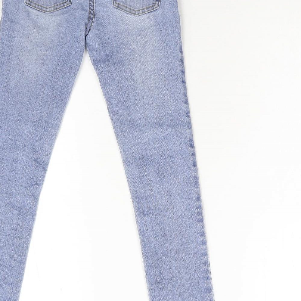 FOREVER 21 Girls Blue  Denim Skinny Jeans Size 7 Years
