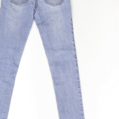 FOREVER 21 Girls Blue  Denim Skinny Jeans Size 7 Years