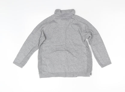 Less Rules Girls Grey   Pullover Jumper Size 8 Years