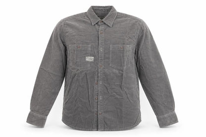 Next Boys Grey  Corduroy Basic Button-Up Size M