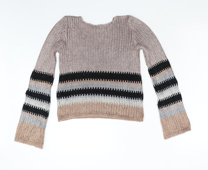Womens UK Size 8 River Island Multicoloured Pullover Jumper