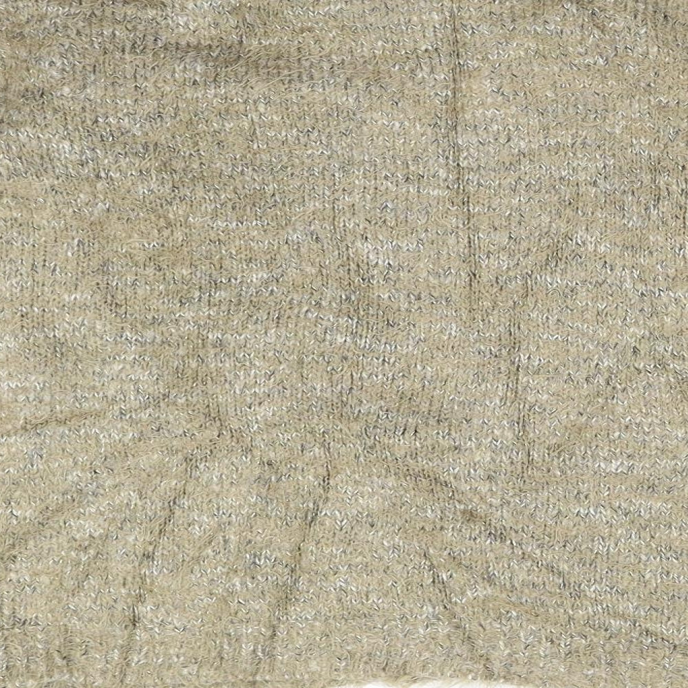 TU Womens Beige  Knit Pullover Jumper Size 12