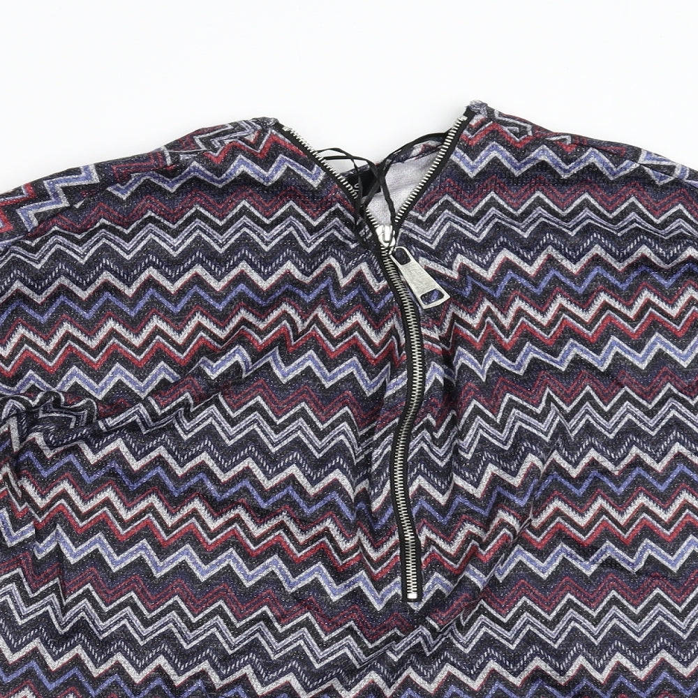 Womens UK Size M Klass Multicoloured Basic Blouse