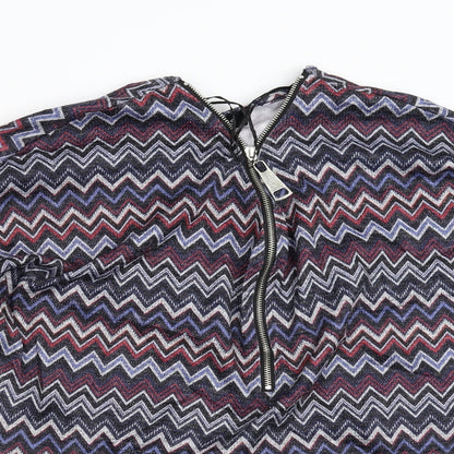 Womens UK Size M Klass Multicoloured Basic Blouse