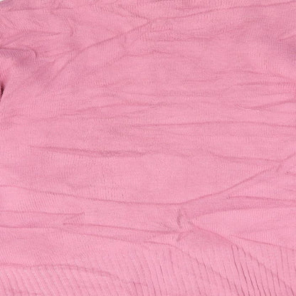 Gorgeous Womens Pink  Knit Full Zip Jumper Size L