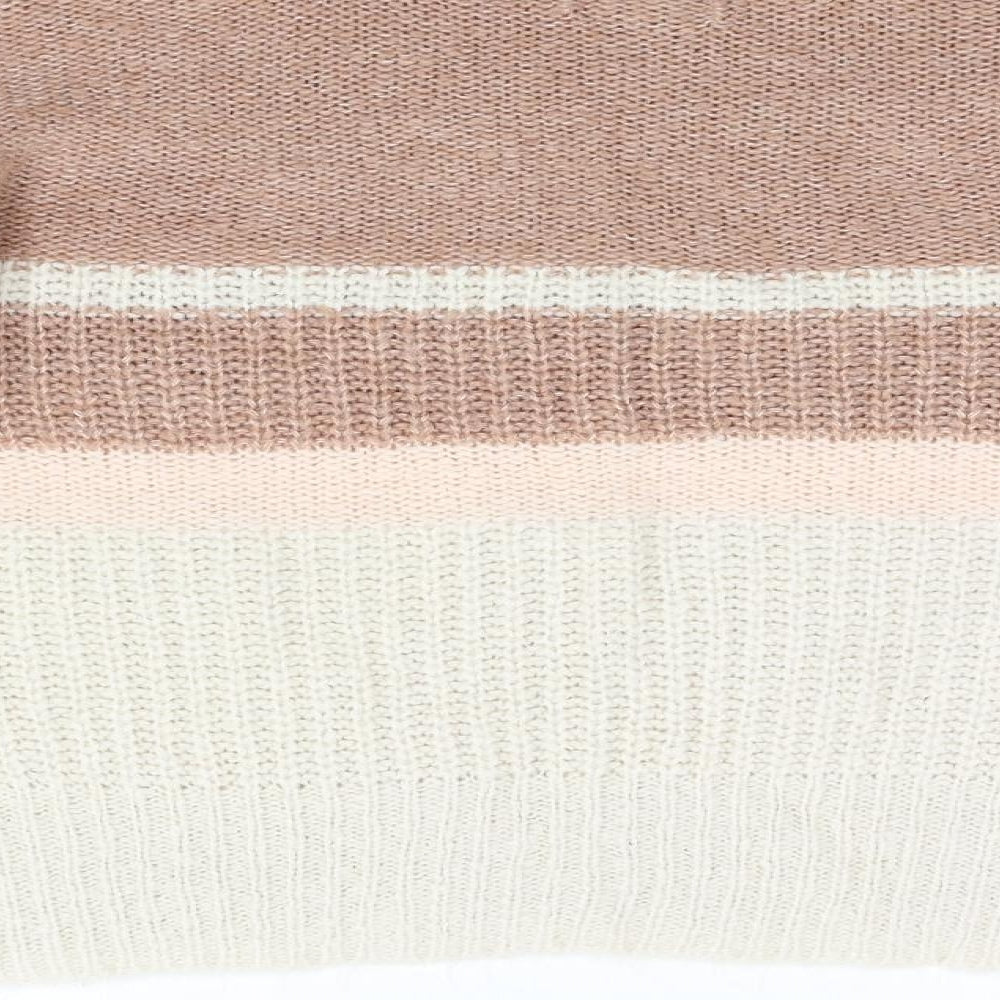 Primark Womens Pink  Knit Pullover Jumper Size M