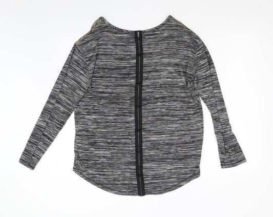 F&F Womens Grey   Full Zip Jumper Size 18