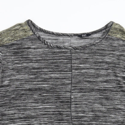 Womens UK Size 18 F&F Grey Full Zip Jumper
