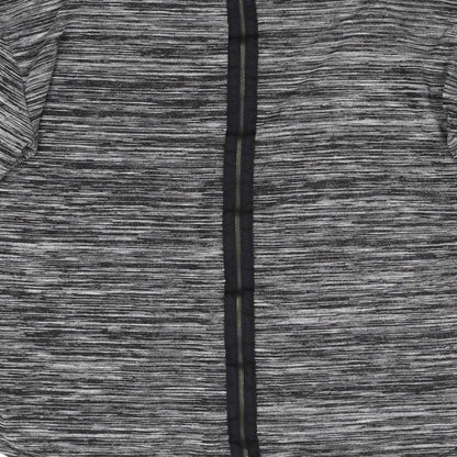 Womens UK Size 18 F&F Grey Full Zip Jumper