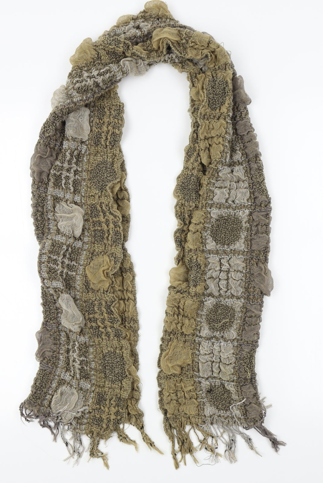 Preworn Womens Brown    Scarf