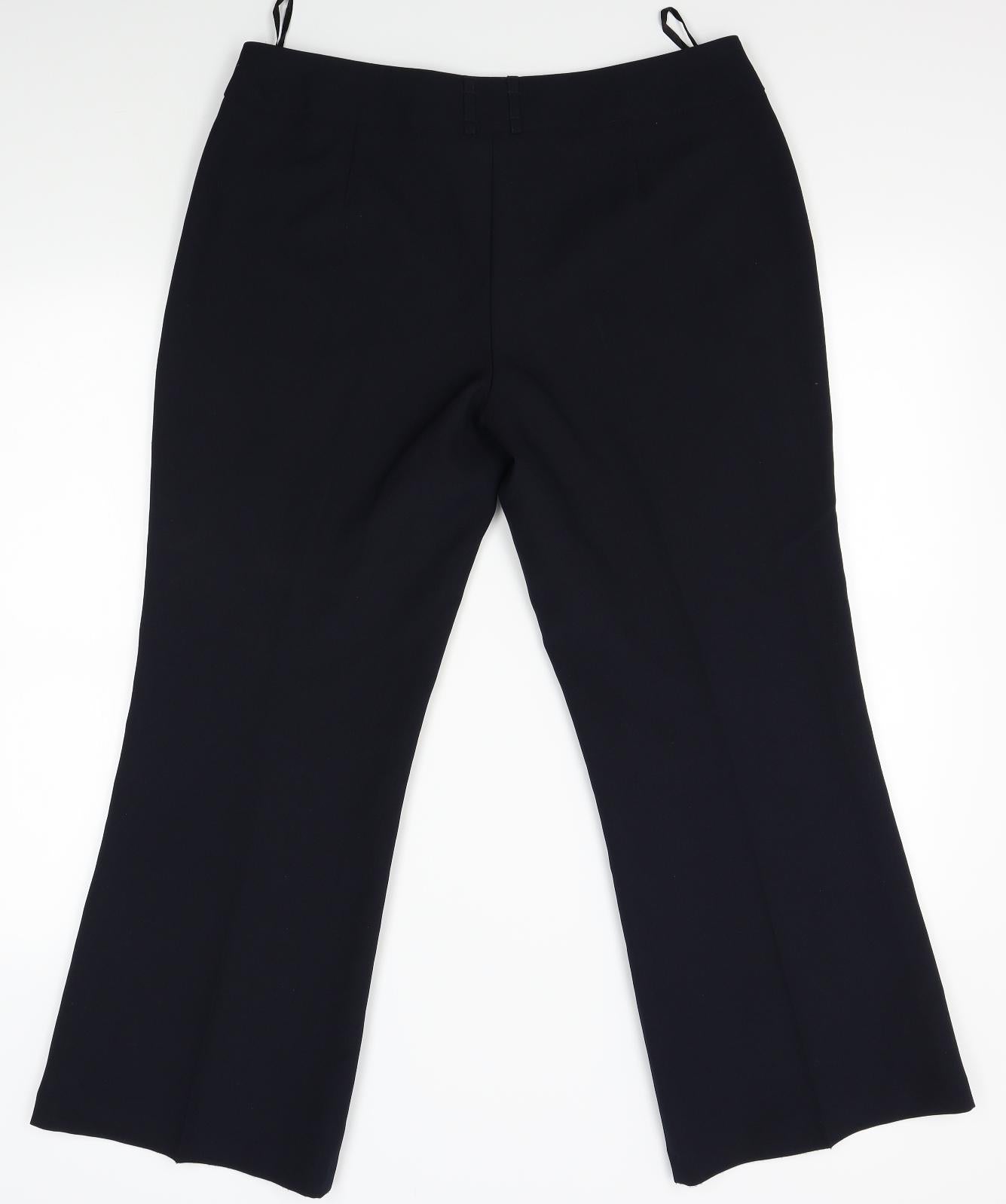 F&F Womens Blue   Trousers  Size 14 L25 in