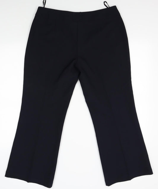 F&F Womens Blue   Trousers  Size 14 L25 in
