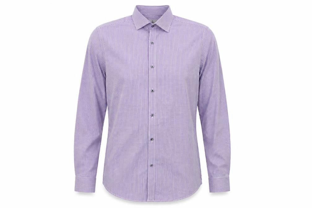 Mens UK Collar Size 14 Taylor & Wright Smart Purple  Dress Shirt