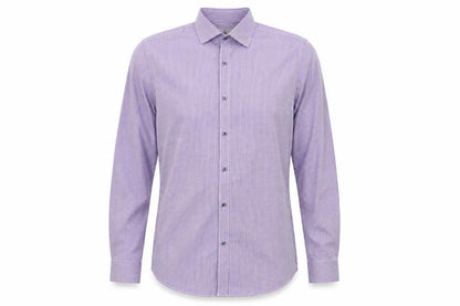 Mens UK Collar Size 14 Taylor & Wright Smart Purple  Dress Shirt