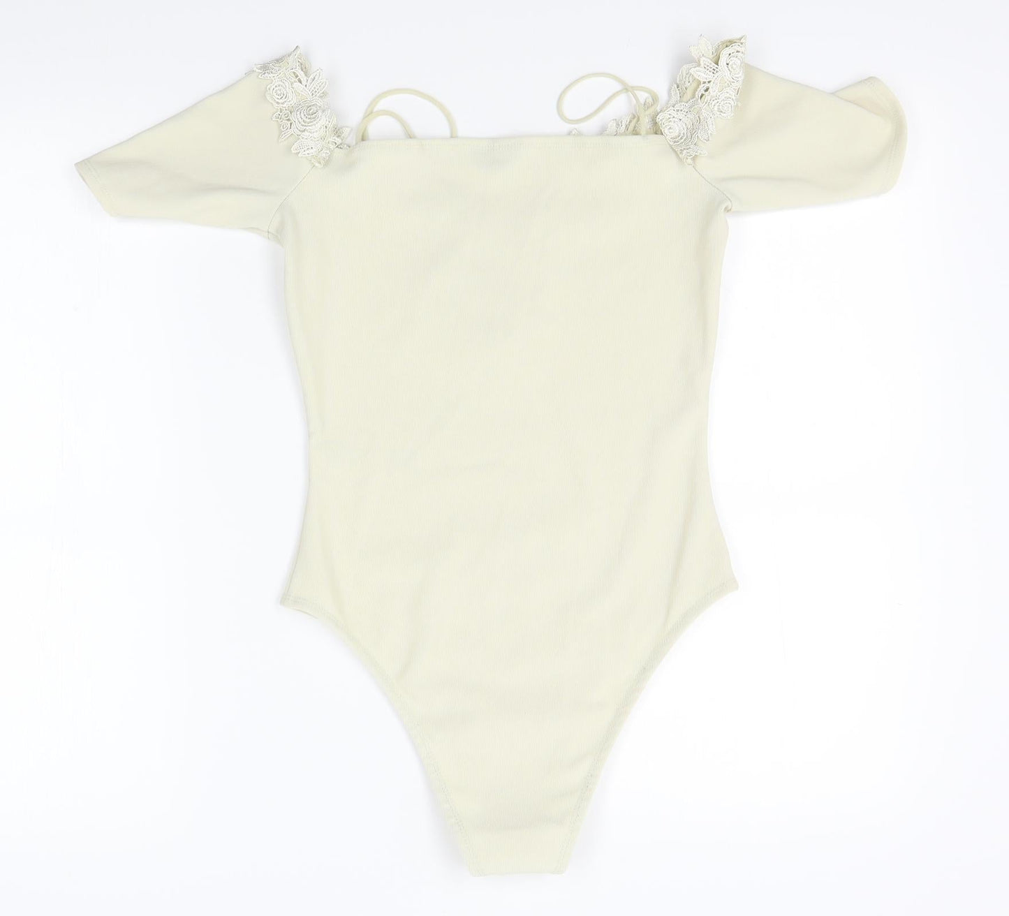 Topshop Womens Ivory   Leotard One-Piece Size 10