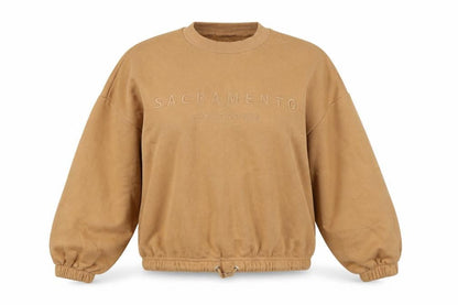 Primark Womens Orange   Pullover Sweatshirt Size S