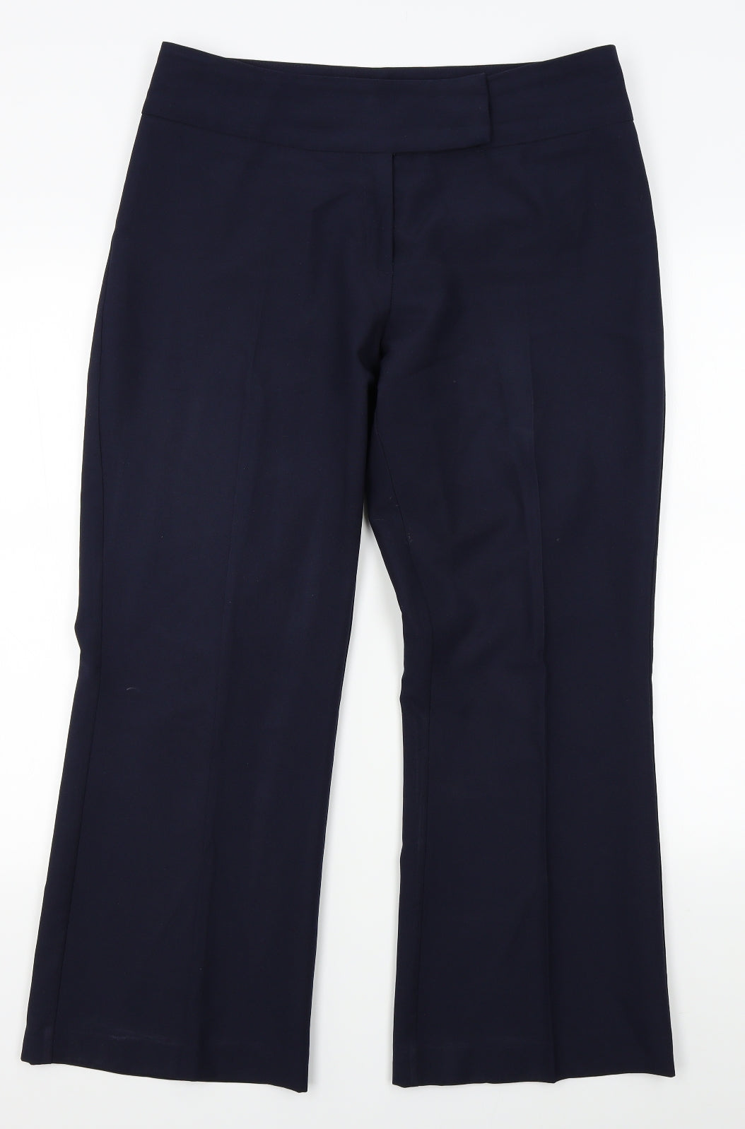 Womens UK Size 14 F&F Regular Fit  Blue Trousers