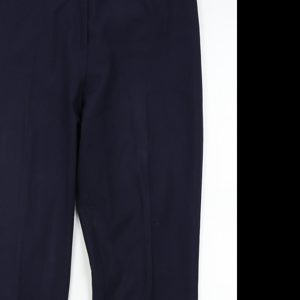 Womens UK Size 14 F&F Regular Fit  Blue Trousers