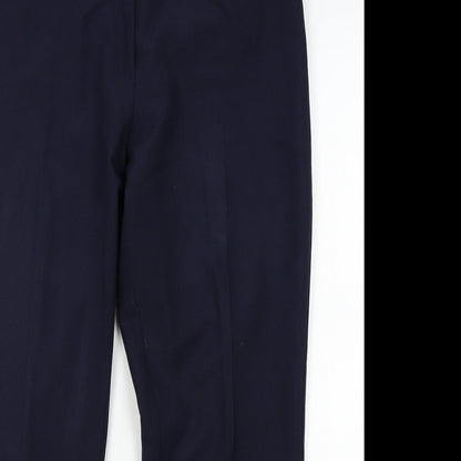 Womens UK Size 14 F&F Regular Fit  Blue Trousers