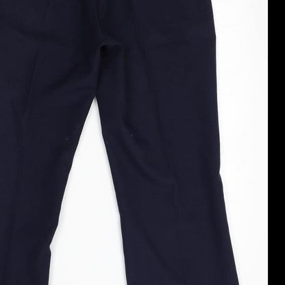 Womens UK Size 14 F&F Regular Fit  Blue Trousers