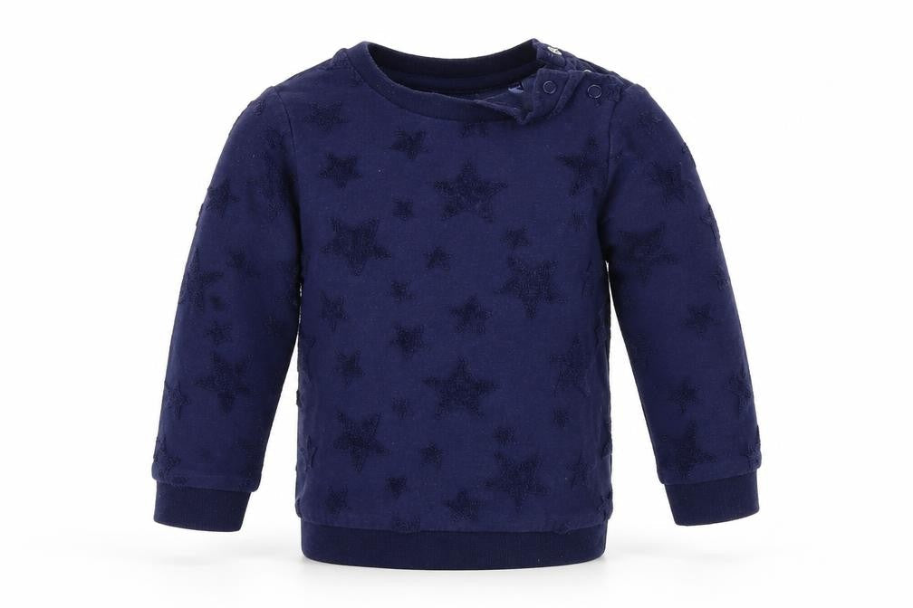Front view of Tu Blue jumper, size 6-9, Months