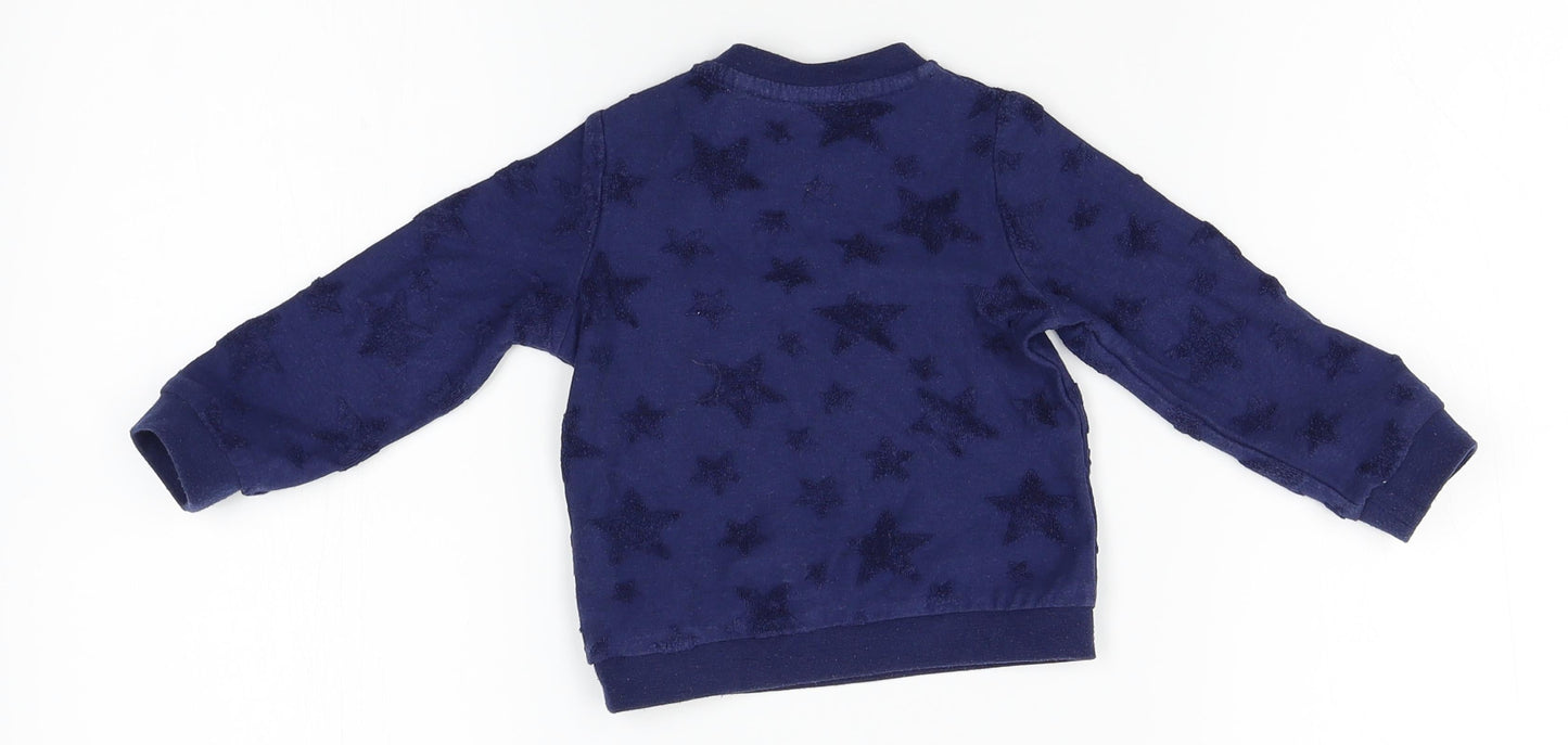 TU  Blue   Pullover Jumper Size 6-9 Months