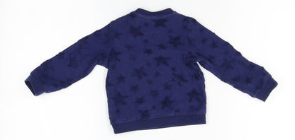 TU  Blue   Pullover Jumper Size 6-9 Months