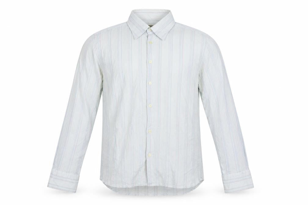 Mens UK Size M Duck and Cover Blue  Button-Up Long Sleeve Casual Shirt