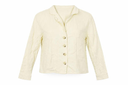 Womens UK Size 12 Nasty Gal Yellow Basic Button-Up