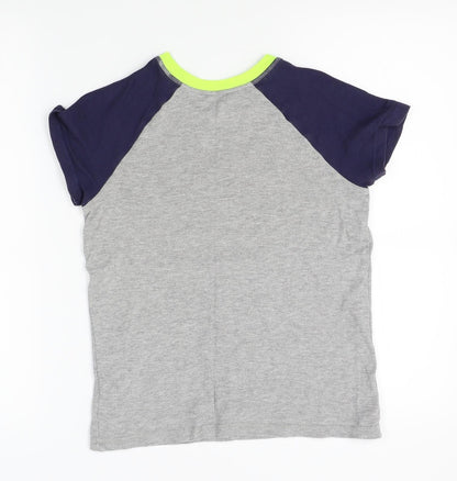 George Boys Grey    Pyjama Top Size 9-10 Years