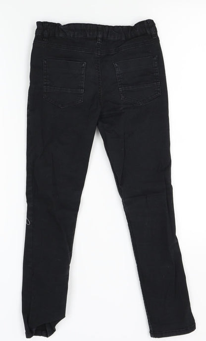 River Island Girls Black   Skinny Jeans Size 8 Years
