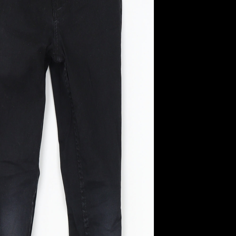 River Island Girls Black   Skinny Jeans Size 8 Years