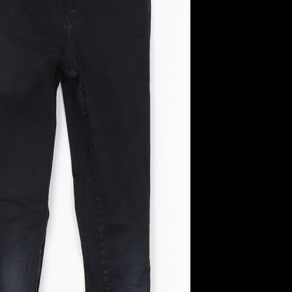 River Island Girls Black   Skinny Jeans Size 8 Years