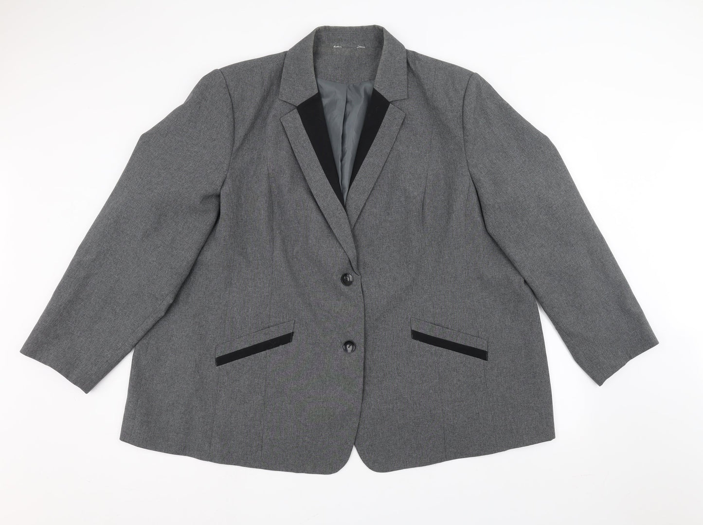 Mens UK Size 44 Preworn Regular Grey Suit Jacket
