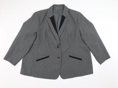 Mens UK Size 44 Preworn Regular Grey Suit Jacket