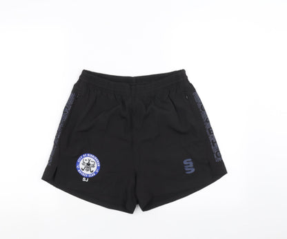 Preworn Womens Black   Sweat Shorts Size S - Birmingham Hockey club