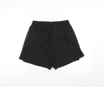 Preworn Womens Black   Sweat Shorts Size S - Birmingham Hockey club