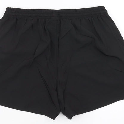 Preworn Womens Black   Sweat Shorts Size S - Birmingham Hockey club