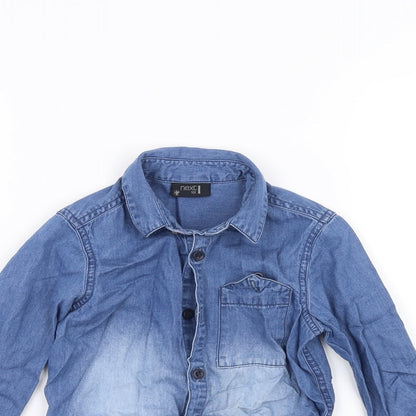 NEXT Girls Blue   Basic Polo Size 2-3 Years