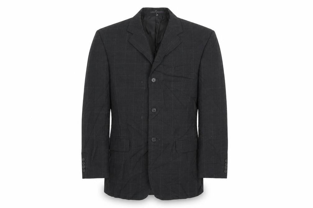 Mens UK Size 38 Preworn Regular Grey Suit Jacket