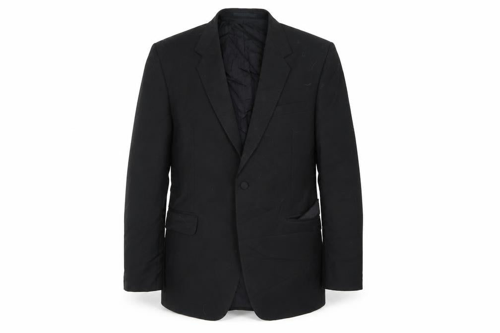 Mens UK Size 38 Preworn Regular Black Suit Jacket