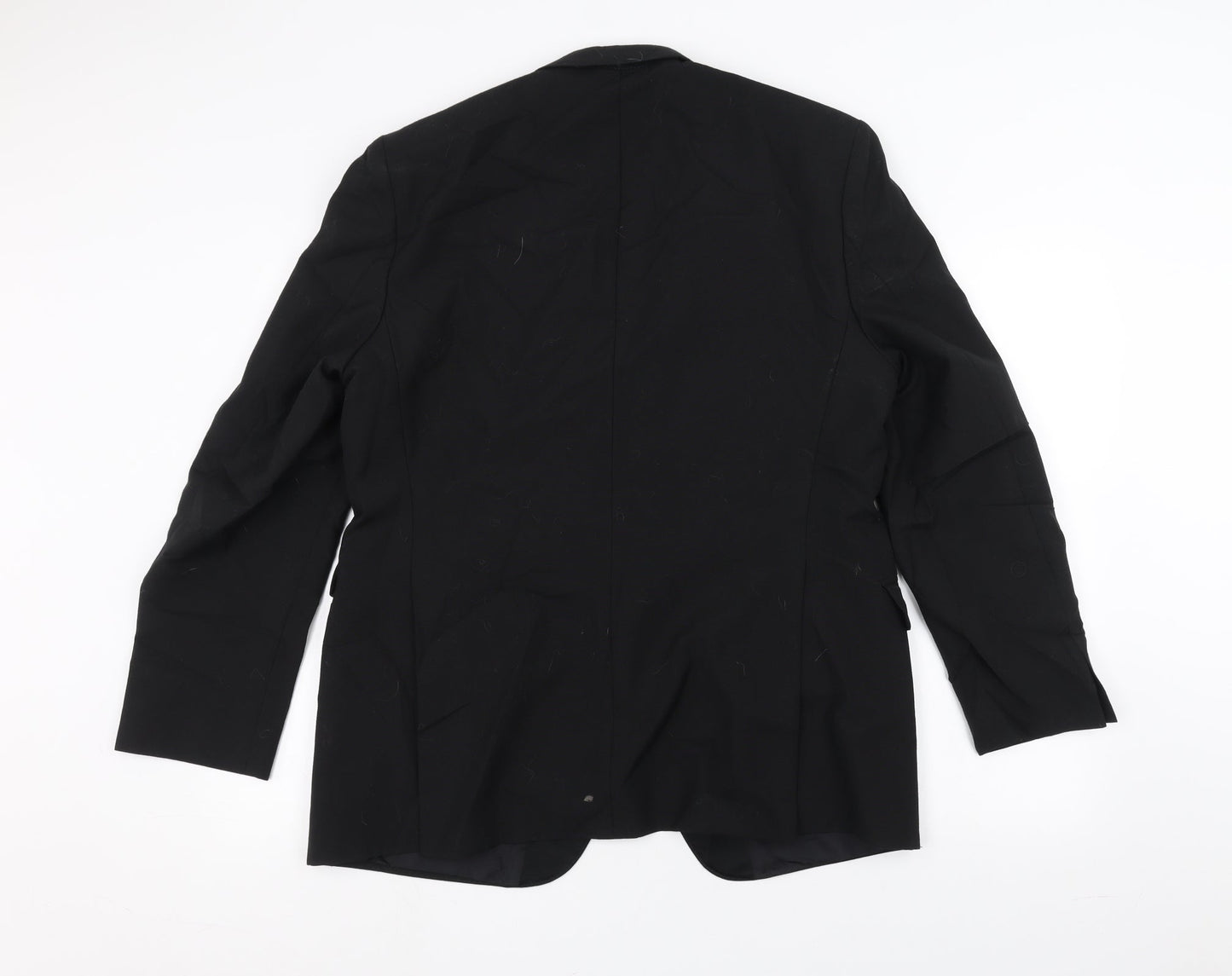 Mens UK Size 38 Preworn Regular Black Suit Jacket